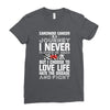 carcinoid cancer is a journey i never planed or asked for but i choose Ladies Fitted T-Shirt