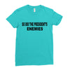 enemies Ladies Fitted T-Shirt