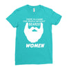 people without beard Ladies Fitted T-Shirt