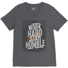 Work Hard, Stay Humble V-Neck Tee