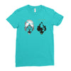 ice and fire Ladies Fitted T-Shirt