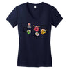rock'n rollz Women's V-Neck T-Shirt