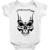 stupid skull Baby Bodysuit