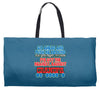 push me around grandpa Weekender Totes