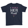 i stole her heart couple Youth Tee