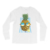 pineapple sunbathe Long Sleeve Shirts