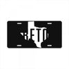 Beto Texas Map License Plate