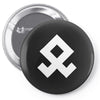 odal rune Pin-back button