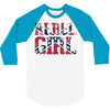 rebel girl 3/4 Sleeve Shirt