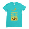 deformed jesus Ladies Fitted T-Shirt