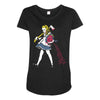 off with her hea Maternity Scoop Neck T-shirt