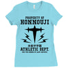 Property Of Honnouji Athletics Dept. Ladies Fitted T-Shirt