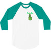 pickle rick 3/4 Sleeve Shirt