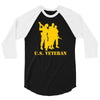 us veteran 3/4 Sleeve Shirt