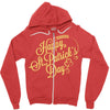 happy st patrick's day Zipper Hoodie