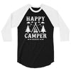Happy Camper 3/4 Sleeve Shirt