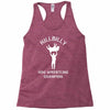 hillbilly hog wrestling champ Racerback Tank