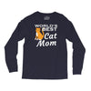 world's best cat mom Long Sleeve Shirts
