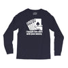 bought this shirt with your money poker Long Sleeve Shirts