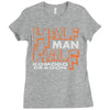 half man , half komodo dragon Ladies Fitted T-Shirt