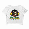 music Crop Top