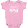 commassavenavy Baby Bodysuit