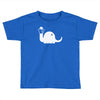 apatosaurus white Toddler T-shirt