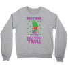 birthday troll brother Crewneck Sweatshirt