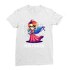 nerd princess Ladies Fitted T-Shirt