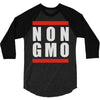 non gmo 3/4 Sleeve Shirt