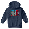 rock, paper, dragon Youth Hoodie