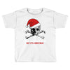 skull christmas Toddler T-shirt