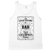 The Legendary Dad World Champion Father Tank Top