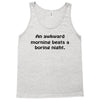 awkward morning funny t shirt sex humor college s 3xl Tank Top