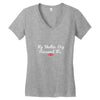 rescued me Women's V-Neck T-Shirt