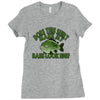 bass look big Ladies Fitted T-Shirt