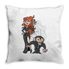 like mother like son Throw Pillow
