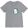 boo sheet V-Neck Tee