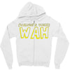 Wah (Waluigi's Voice) Zipper Hoodie