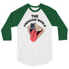 the frenchie world 3/4 Sleeve Shirt