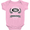 vintage quality without compromise 1960 aged to perfection Baby Bodysuit