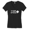 irish i were drunk Women's V-Neck T-Shirt