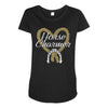horse charmer Maternity Scoop Neck T-shirt