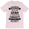 Super Cool Gran Of A Freaking Awesome Granddaughter T-Shirt