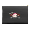 November Peeking Out Baby Girl Accessory Pouches