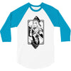 card girl deat game 3/4 Sleeve Shirt