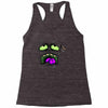 monster face Racerback Tank