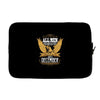 All Men Are Created Equal But Only The Best Are Born In December Laptop sleeve