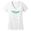 not a dirty word Women's V-Neck T-Shirt