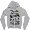pumpkin spice hocus pocus and cozy sweaters Zipper Hoodie